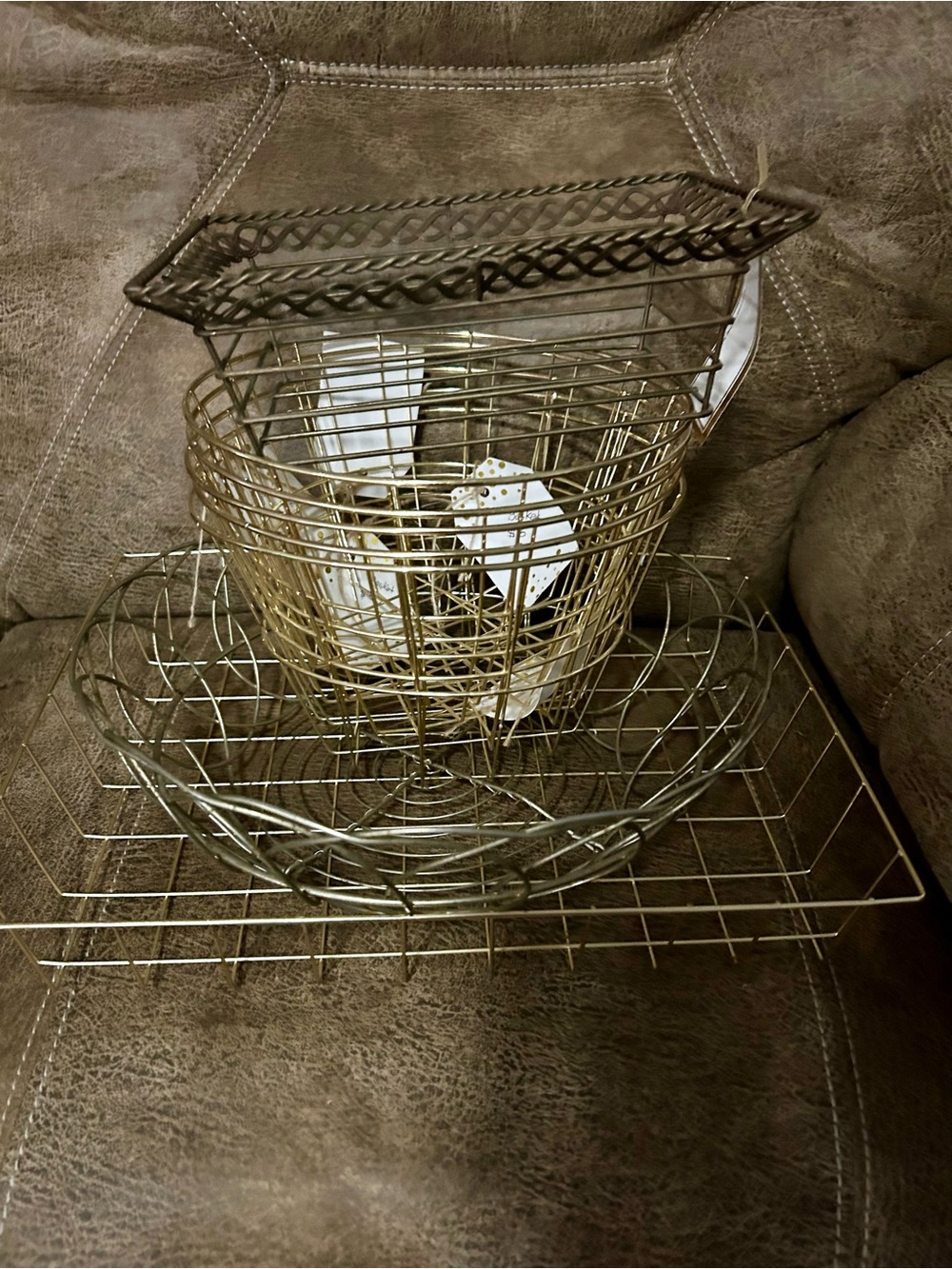 Multiple wire Serving Platter -